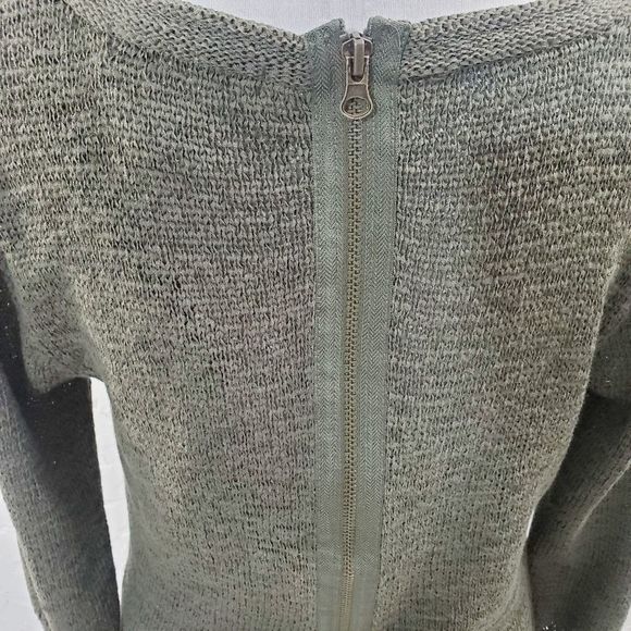 4x$25 WD.NY Cotton Knit Shirt Dress Long Sleeve olive Green Medium - Picture 5 of 12